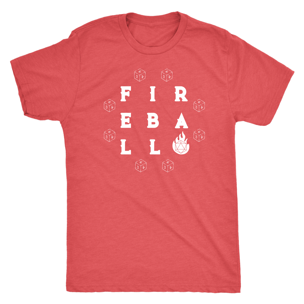 Fireball T-shirt  - Gemmed Firefly