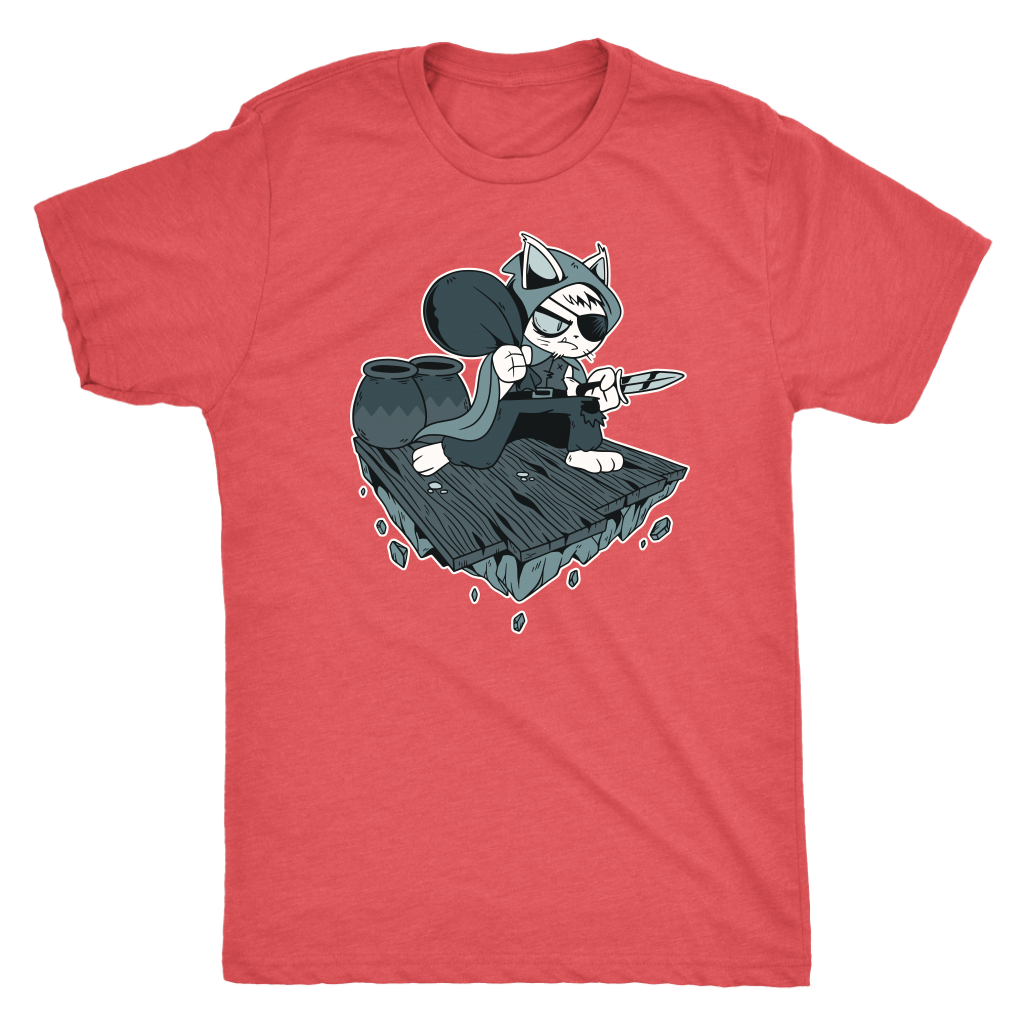 Cat Burglar T-shirt  - Gemmed Firefly