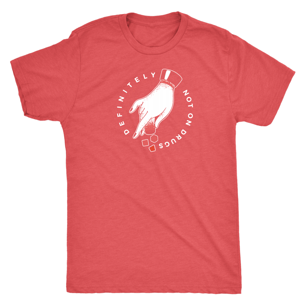 Definitely Not On Drugs T-shirt  - Gemmed Firefly