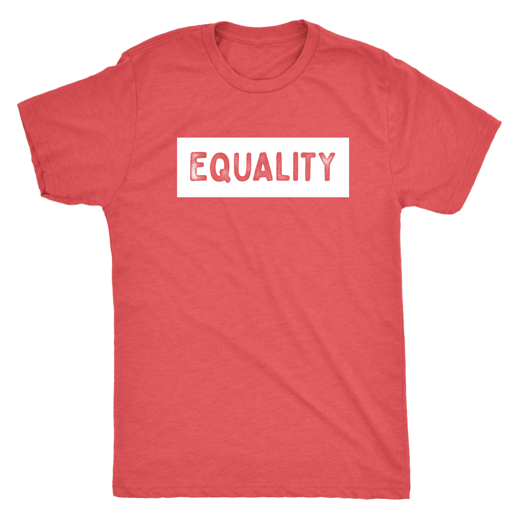 Equality Stencil Text T-shirt  - Gemmed Firefly