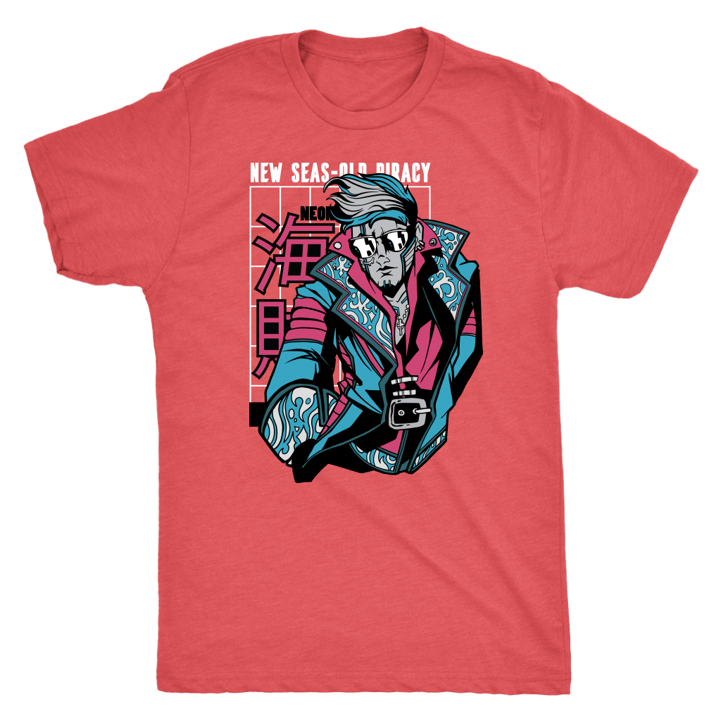 Vapor Pirate T-shirt  - Gemmed Firefly
