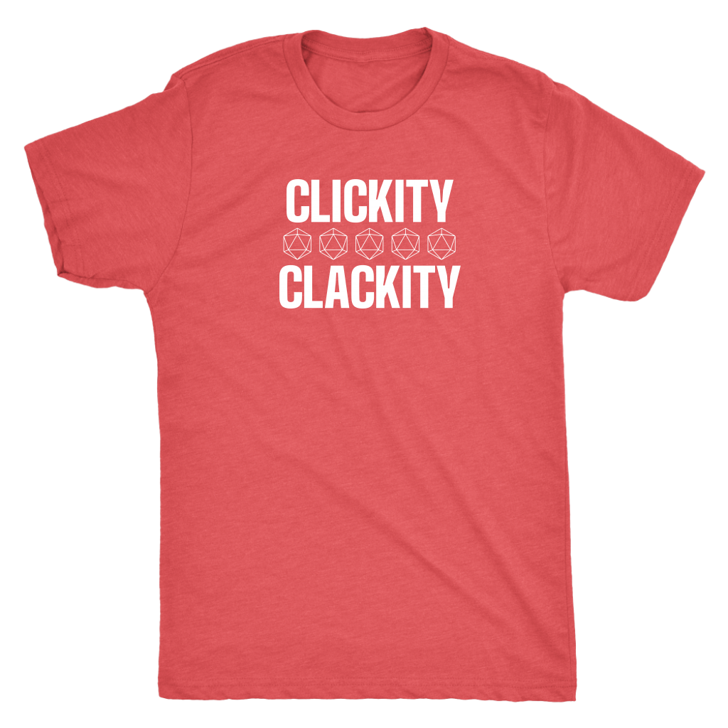 Clickity Clackity T-shirt  - Gemmed Firefly