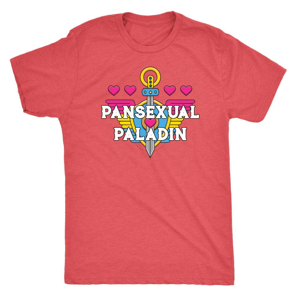 Pansexual Paladin T-shirt  - Gemmed Firefly