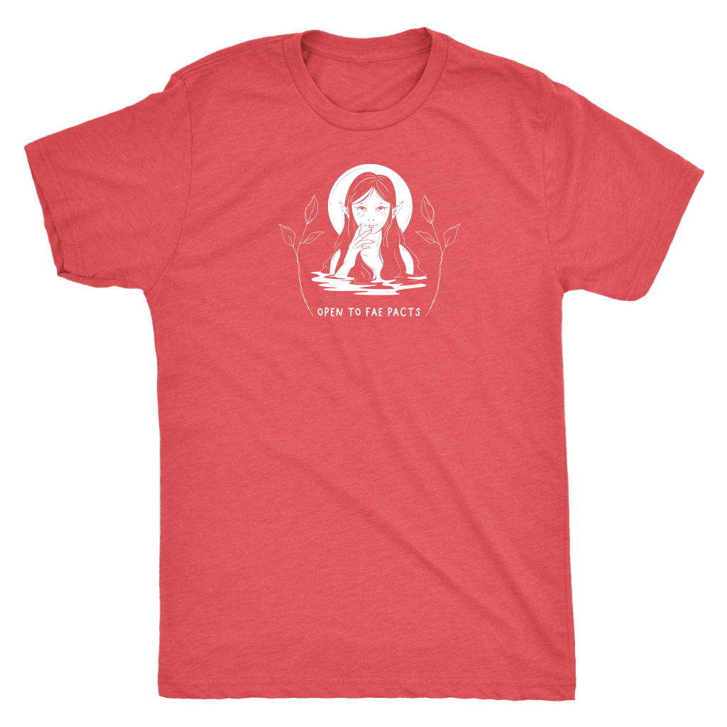 Open to Fae Pacts T-shirt  - Gemmed Firefly