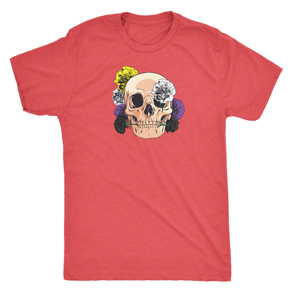 Non-Binary Necromancer T-shirt  - Gemmed Firefly