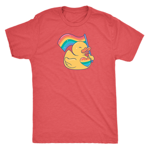 Pride Rubber Ducky T-shirt  - Gemmed Firefly