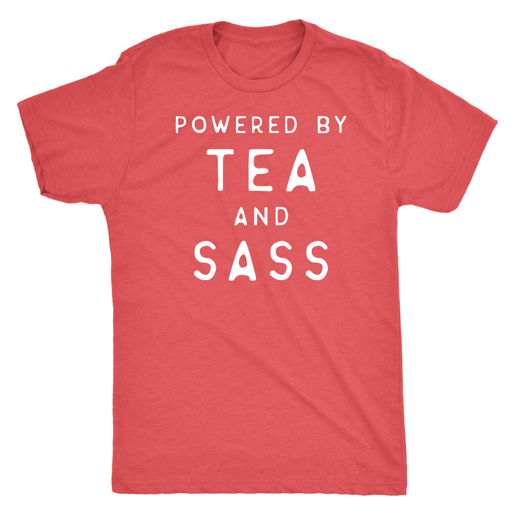 Powered by Tea and Sass T-shirt  - Gemmed Firefly