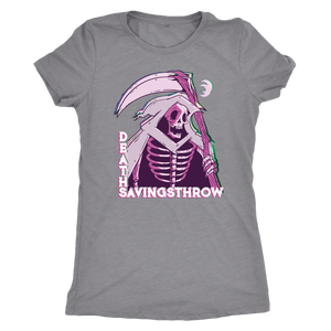 Death Save Glitch Reaper T-shirt  - Gemmed Firefly