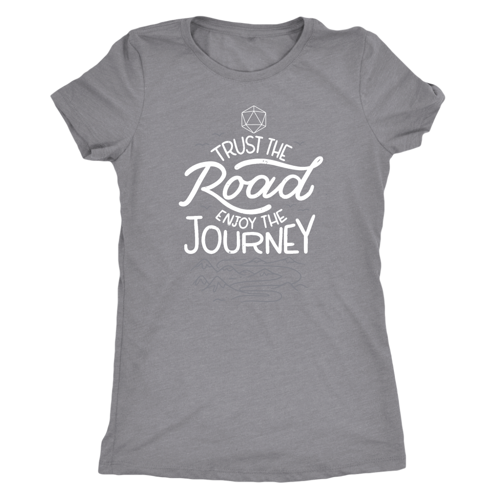 Trust the Road, Enjoy the Journey T-shirt  - Gemmed Firefly