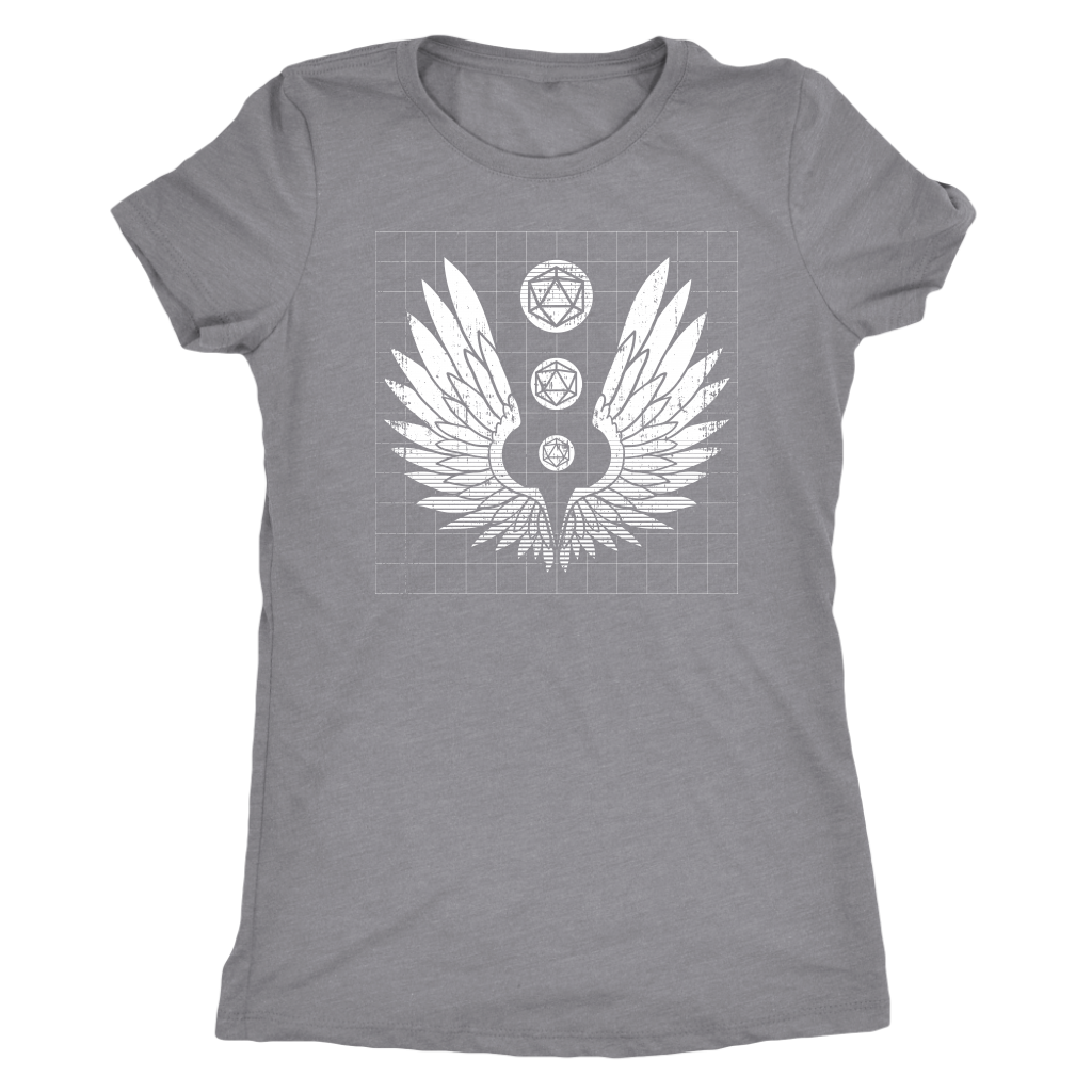 D20 Wings of Future Radiance T-shirt  - Gemmed Firefly