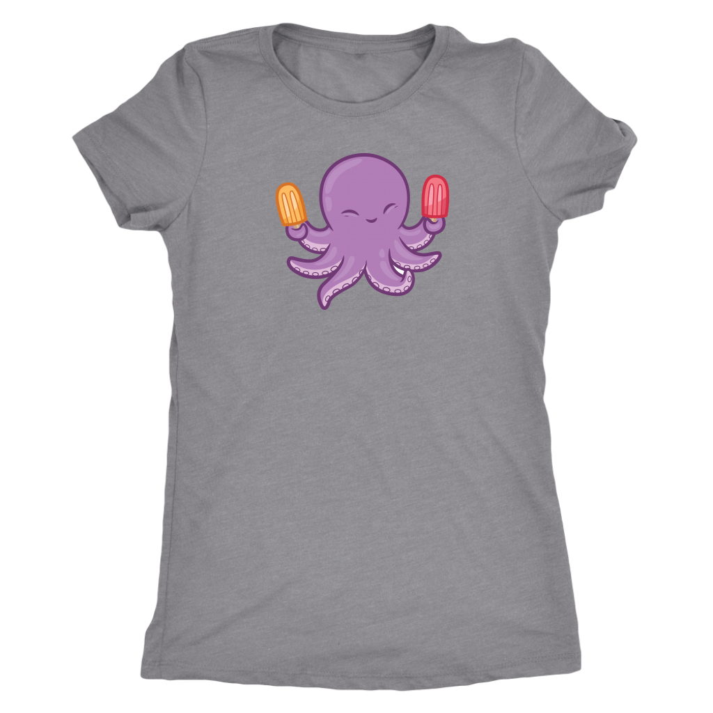 Octo-pops T-shirt  - Gemmed Firefly