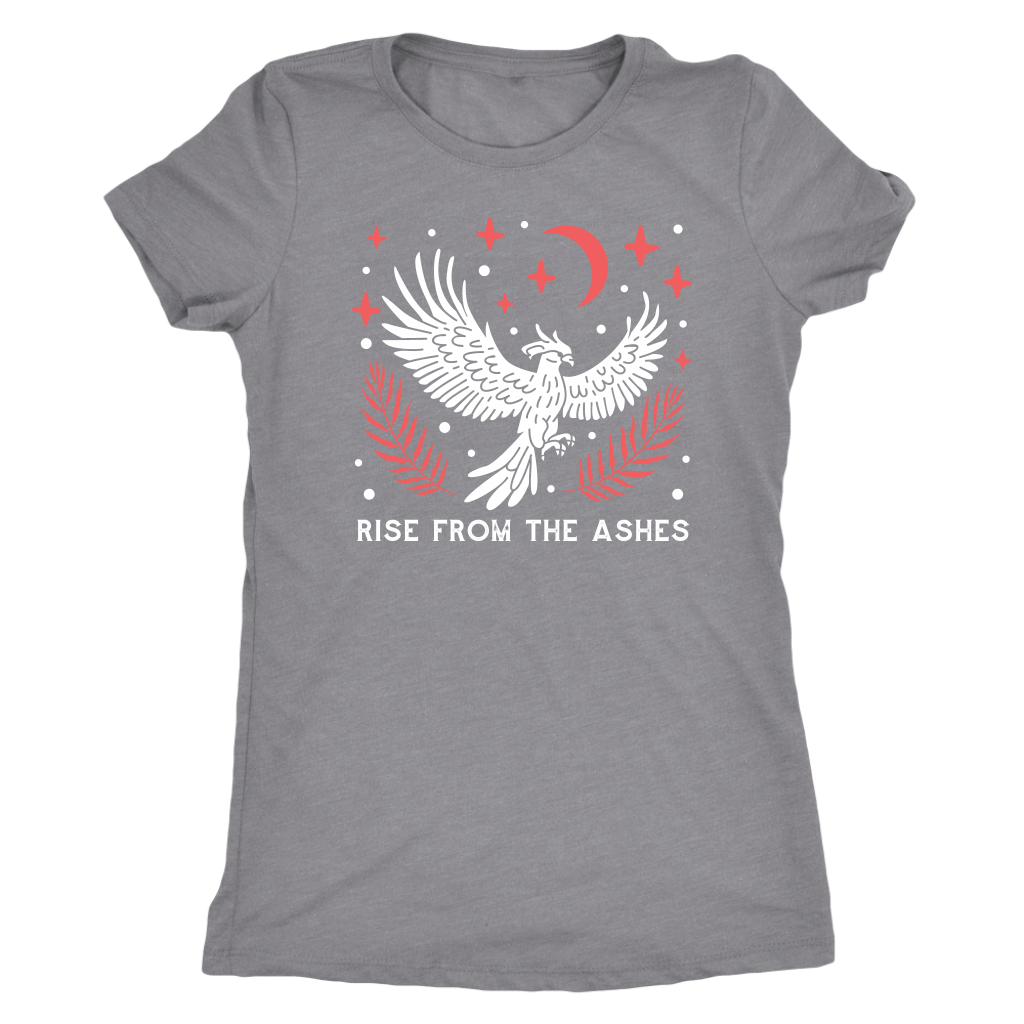 Rise from the Ashes Phoenix T-shirt  - Gemmed Firefly