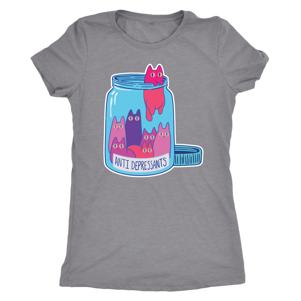 Anti-Depressants Bottle T-shirt  - Gemmed Firefly