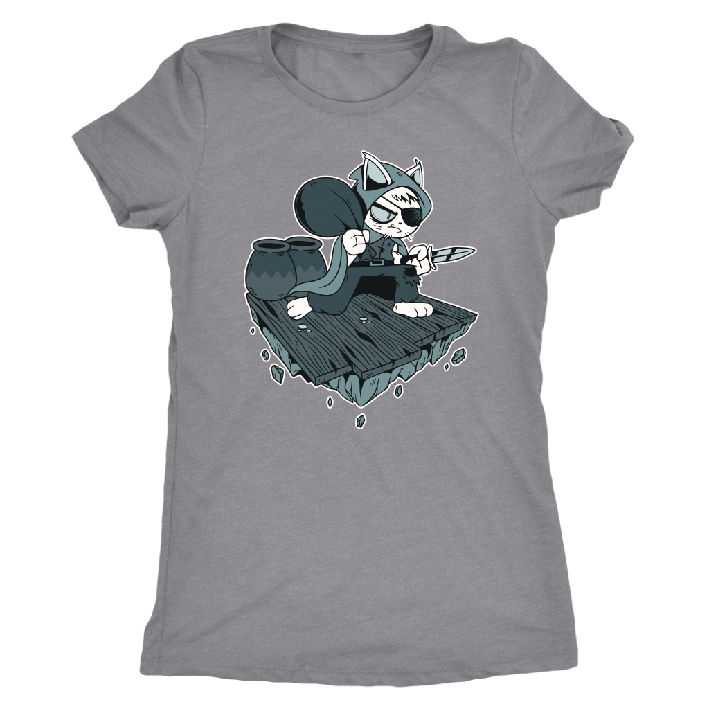 Cat Burglar T-shirt  - Gemmed Firefly