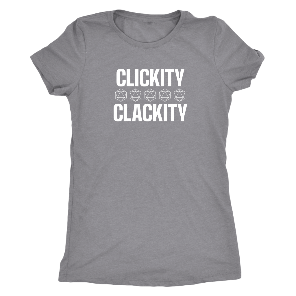 Clickity Clackity T-shirt  - Gemmed Firefly