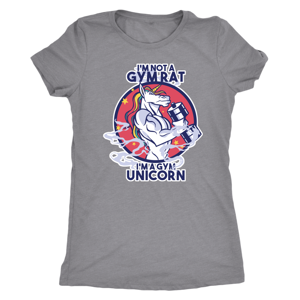 Gym Unicorn T-shirt  - Gemmed Firefly