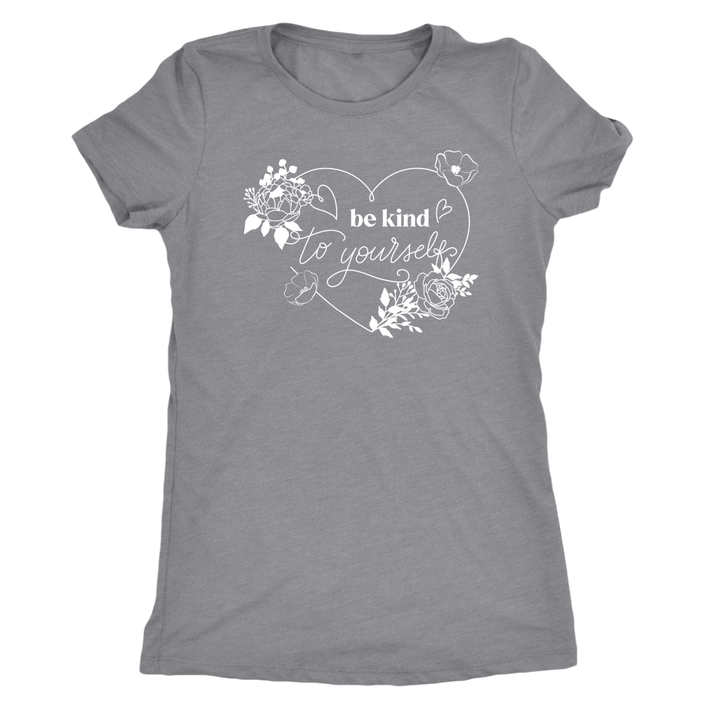 Be Kind to Yourself Heart T-shirt  - Gemmed Firefly