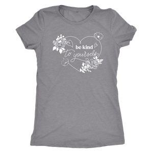 Be Kind to Yourself Heart T-shirt  - Gemmed Firefly