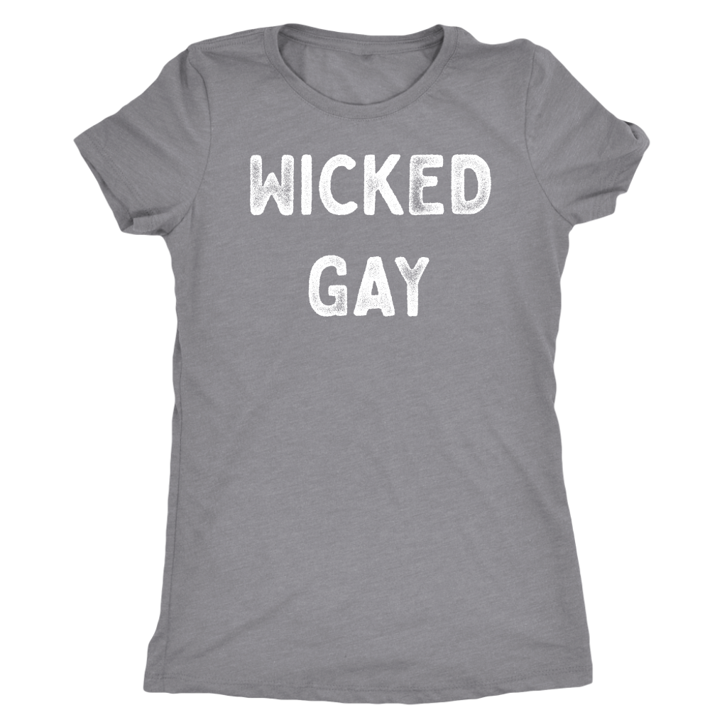 Wicked Gay T-shirt  - Gemmed Firefly