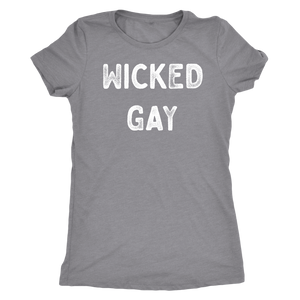 Wicked Gay T-shirt  - Gemmed Firefly
