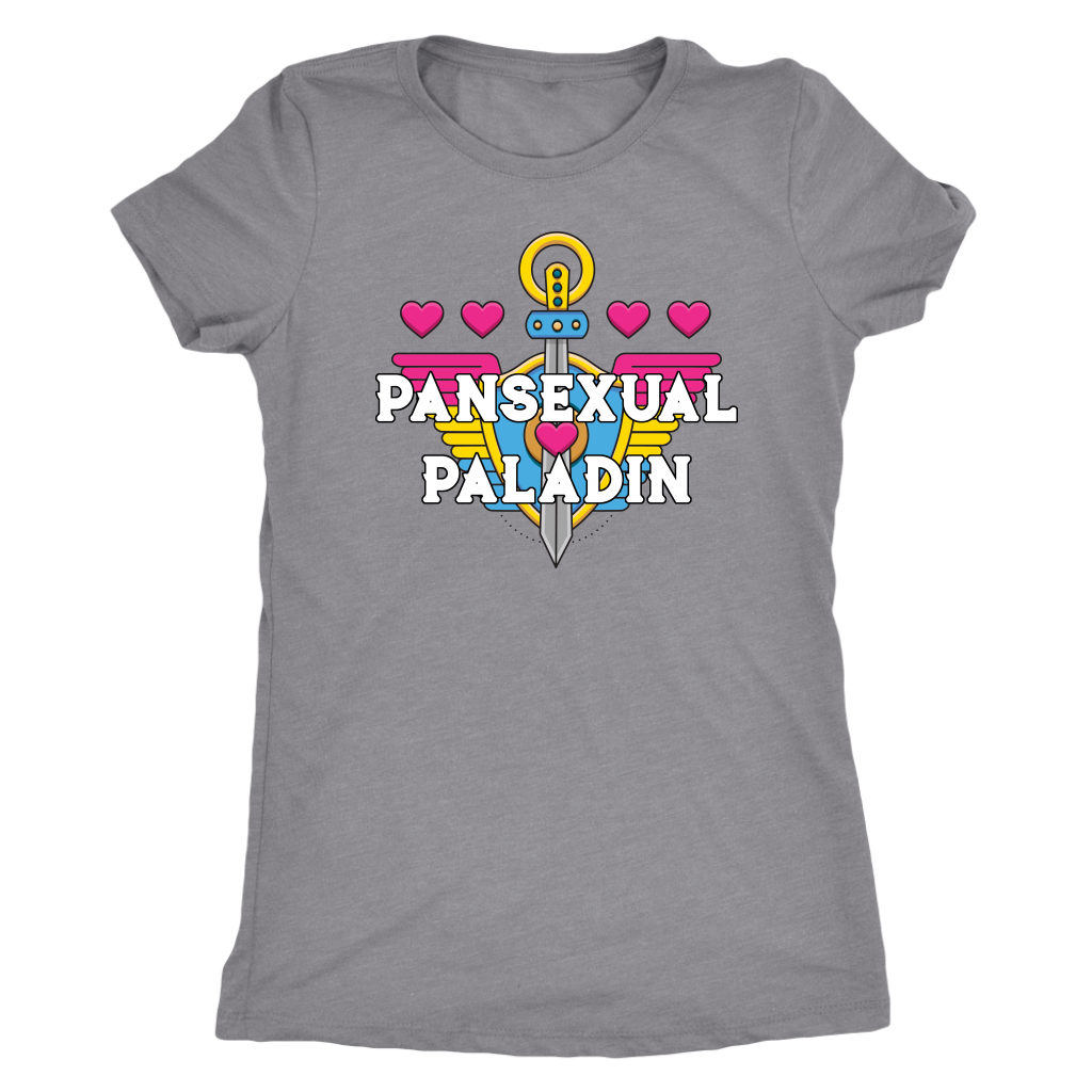 Pansexual Paladin T-shirt  - Gemmed Firefly