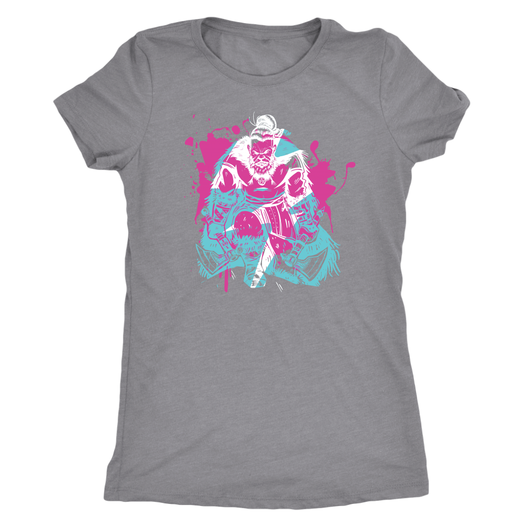 Berserker Paint Splash T-shirt  - Gemmed Firefly