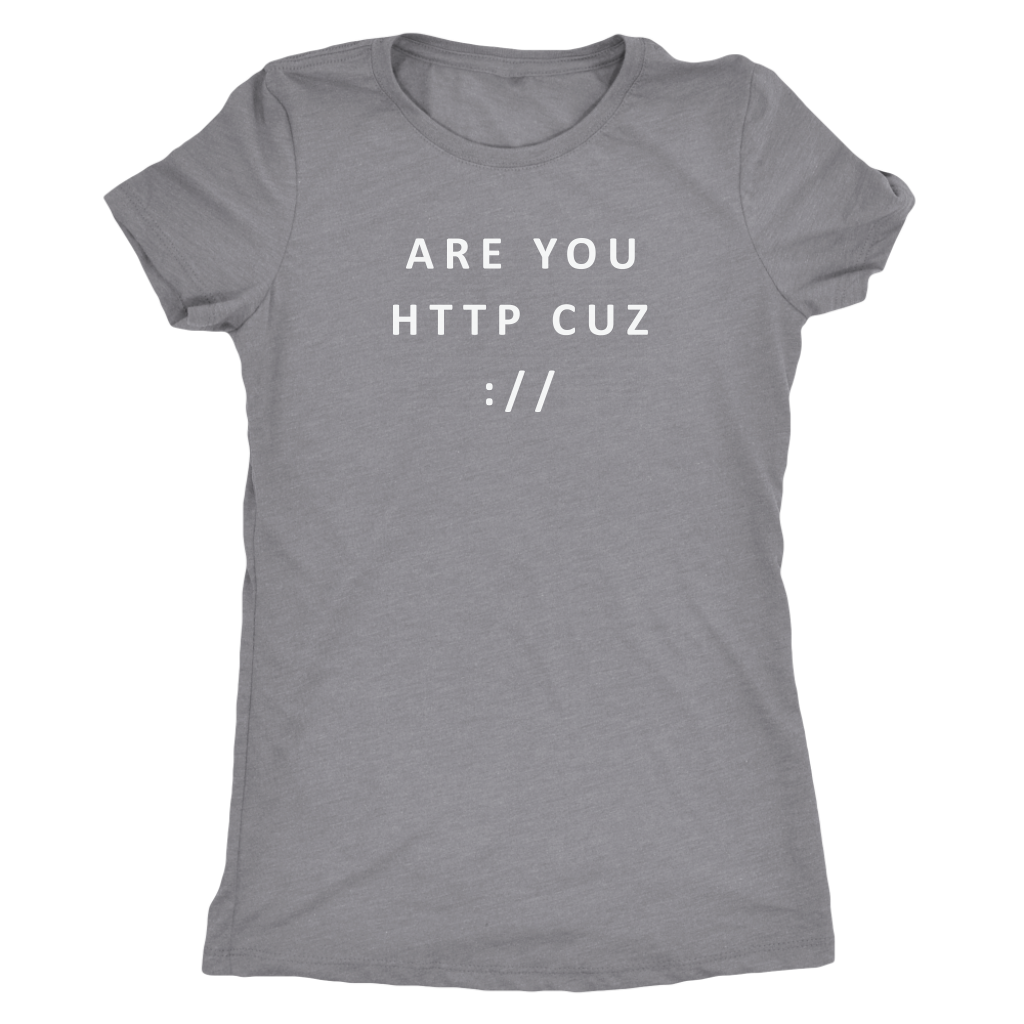Are you HTTP T-shirt  - Gemmed Firefly