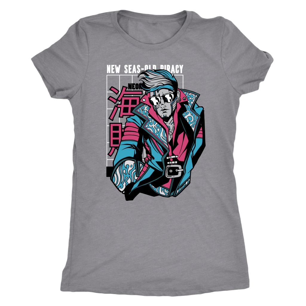 Vapor Pirate T-shirt  - Gemmed Firefly