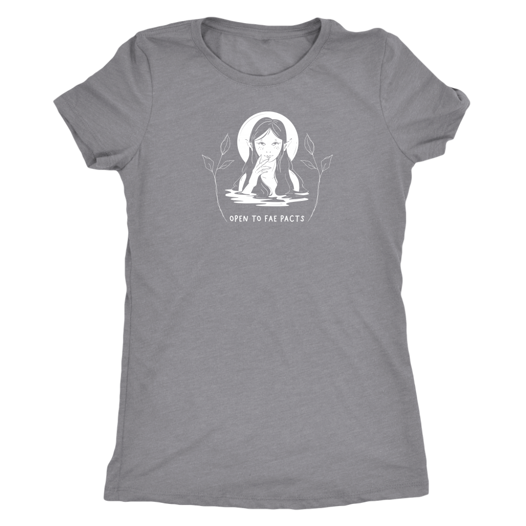 Open to Fae Pacts T-shirt  - Gemmed Firefly