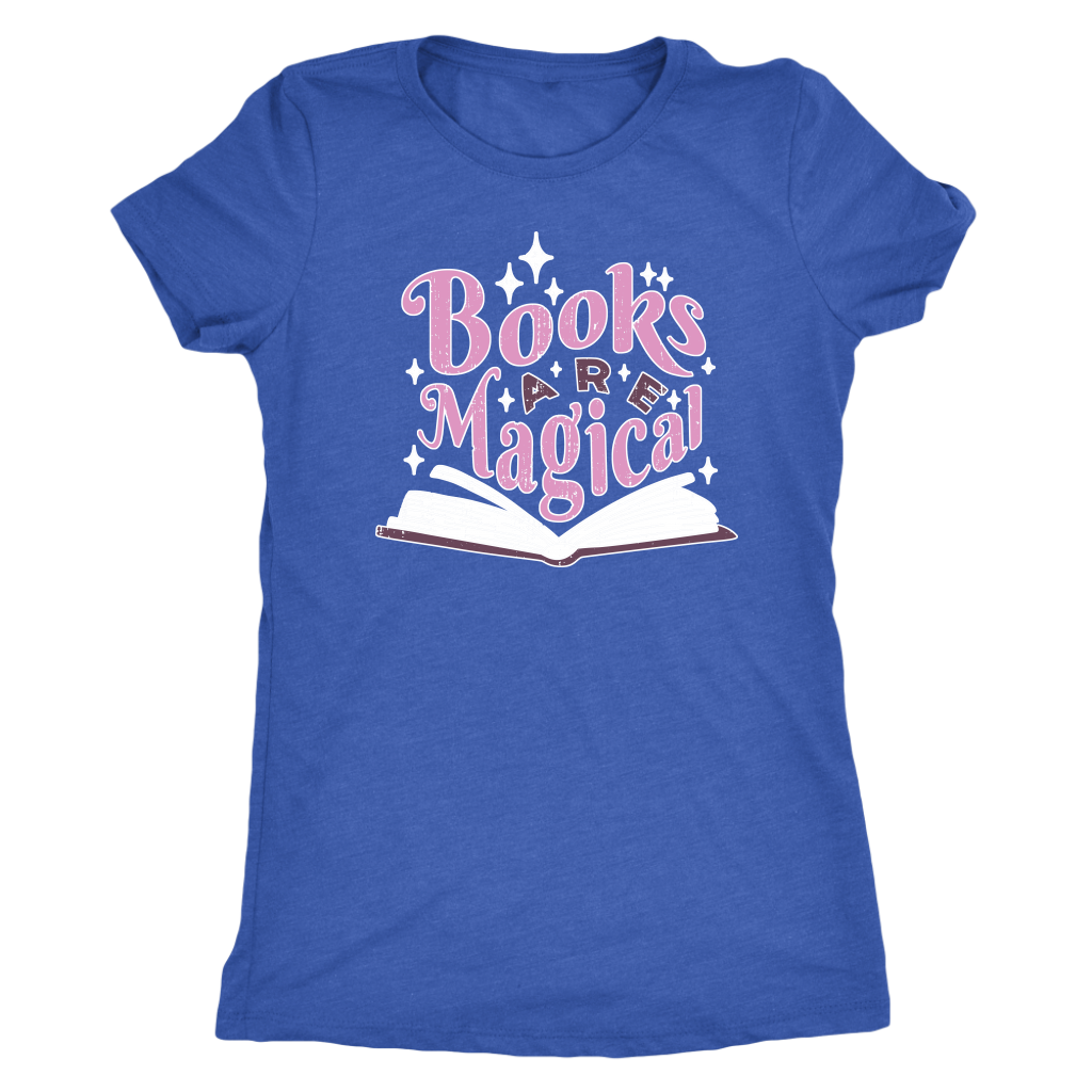 Books are Magical T-shirt  - Gemmed Firefly