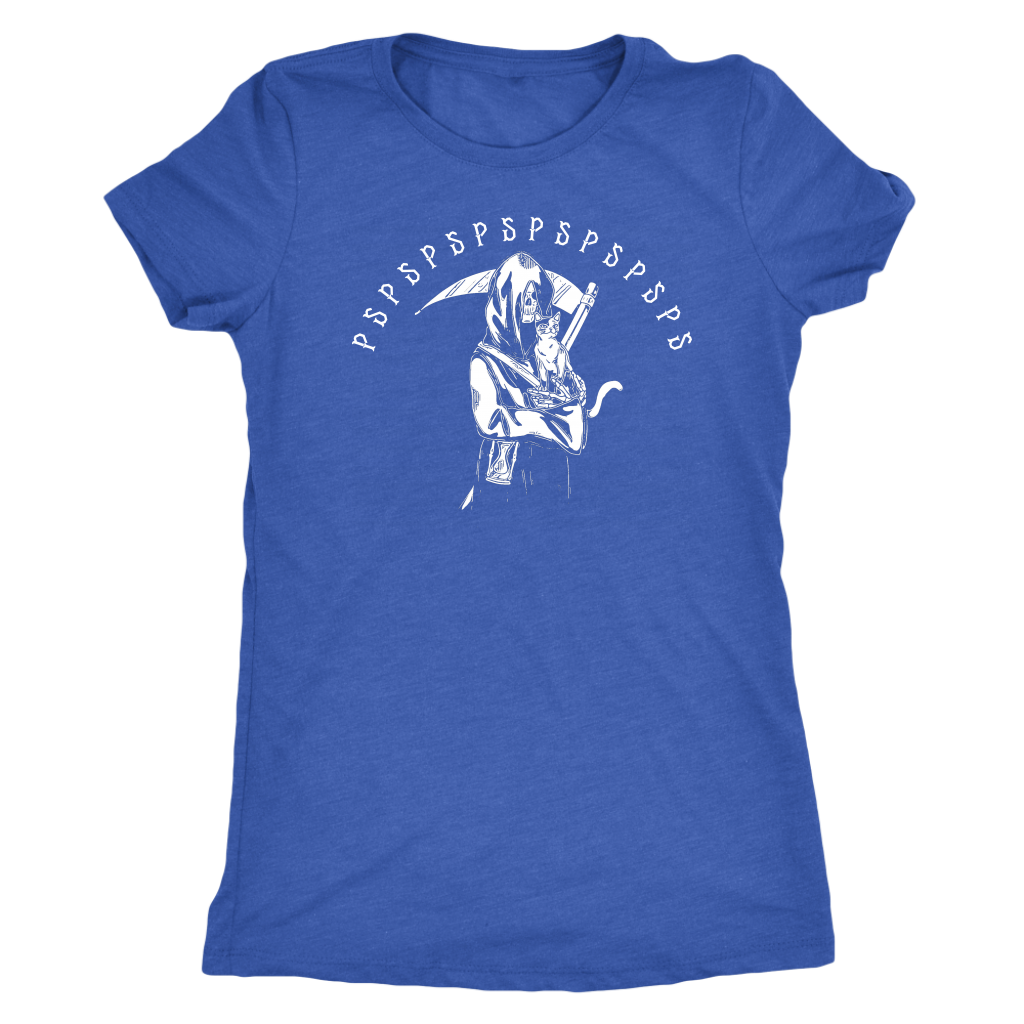 Reaper Kitty PSPSPSPSP T-shirt  - Gemmed Firefly