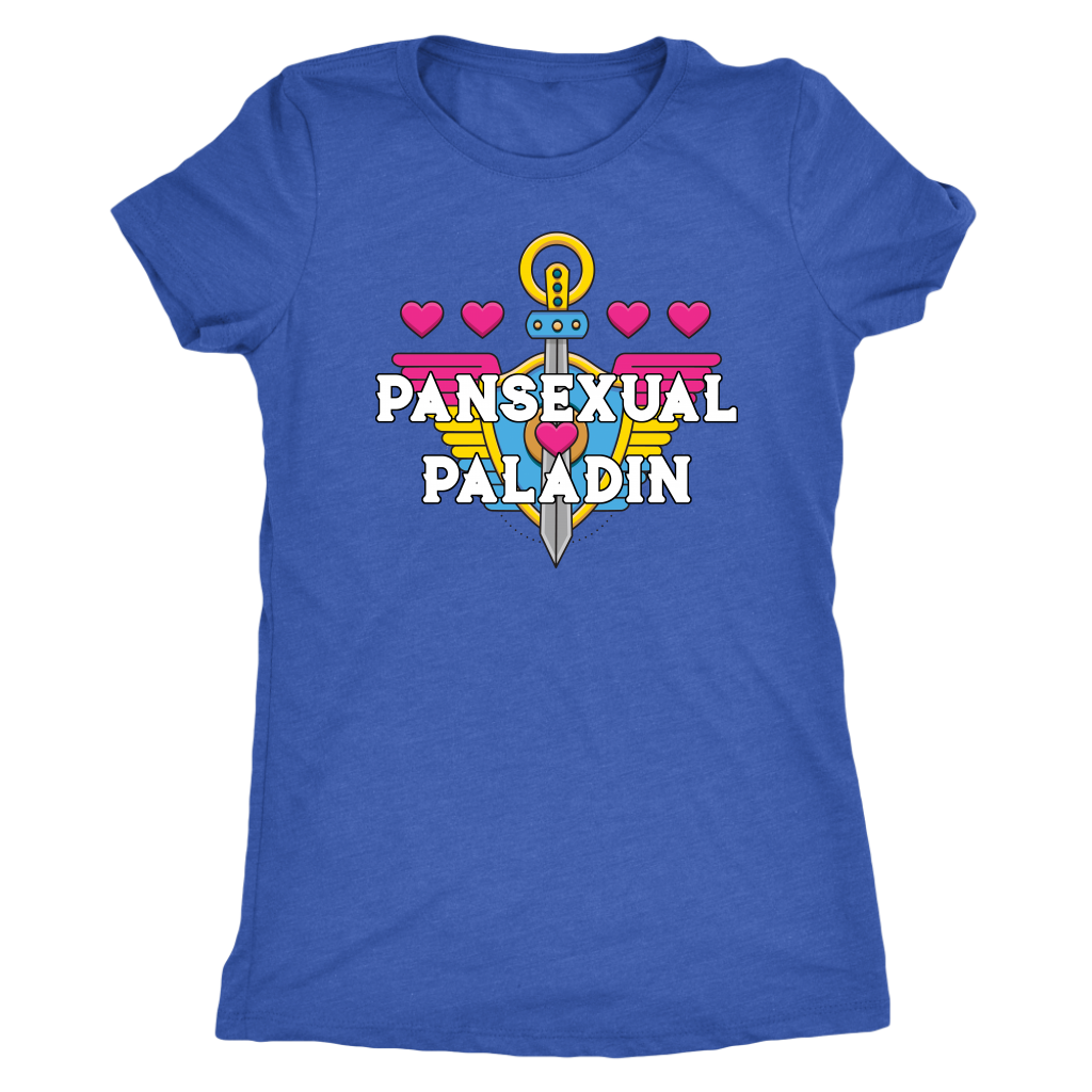 Pansexual Paladin T-shirt  - Gemmed Firefly