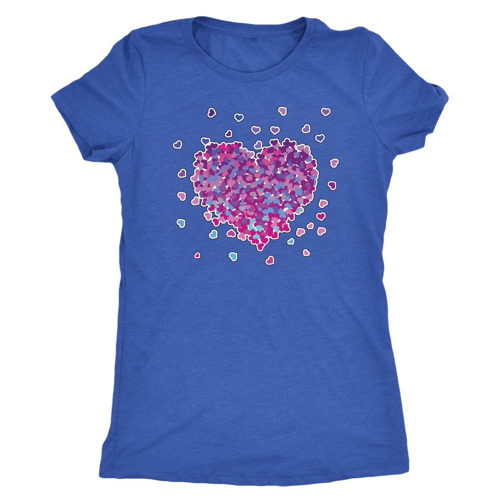 Heart Sticker Splash Shirt T-shirt  - Gemmed Firefly