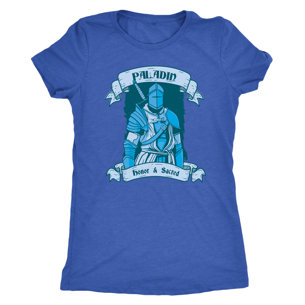 Paladin in Blue Vapor T-shirt  - Gemmed Firefly
