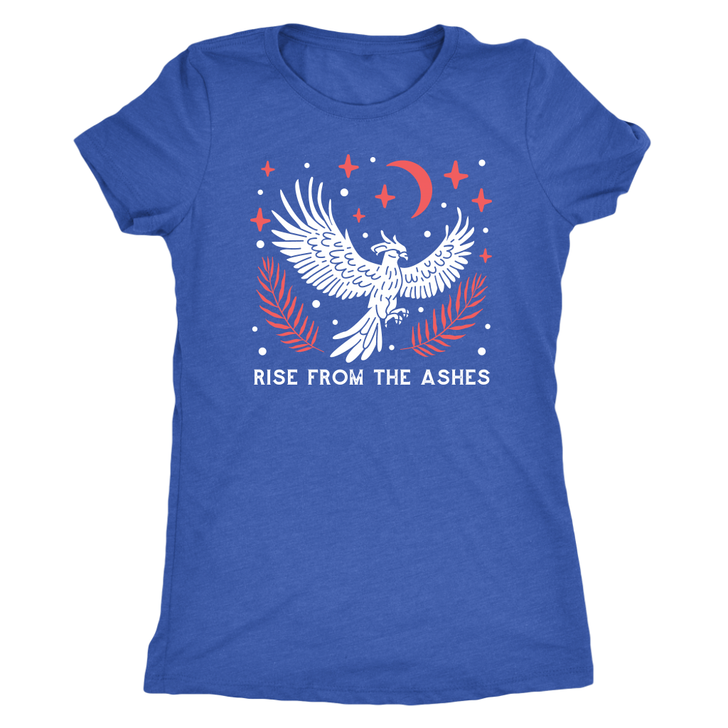 Rise from the Ashes Phoenix T-shirt  - Gemmed Firefly
