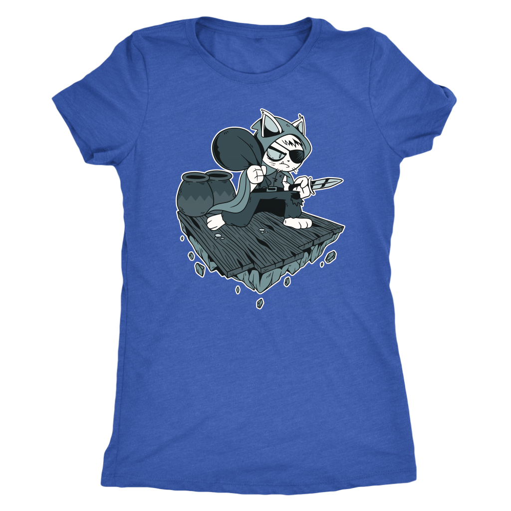 Cat Burglar T-shirt  - Gemmed Firefly