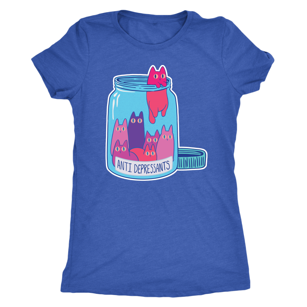 Anti-Depressants Bottle T-shirt  - Gemmed Firefly