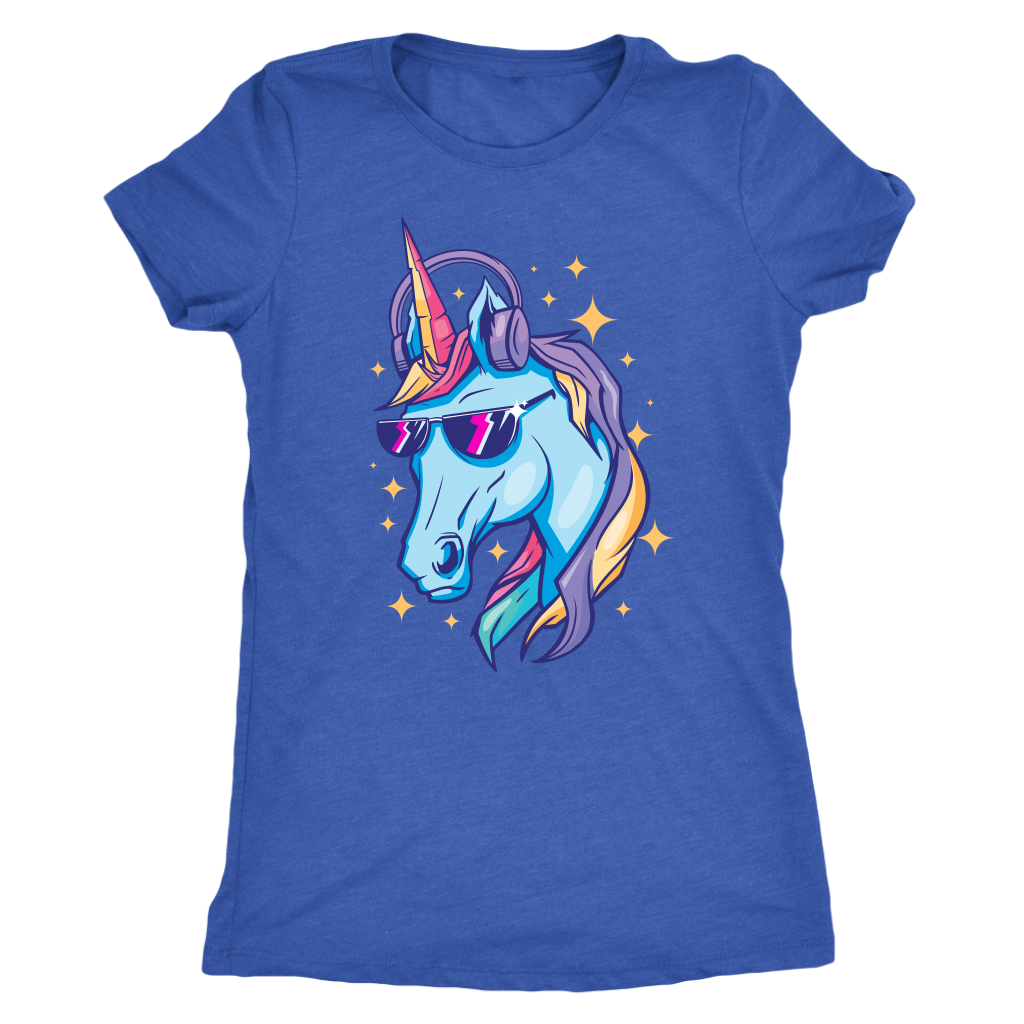 Sparkle and Swag Unicorn T-shirt  - Gemmed Firefly