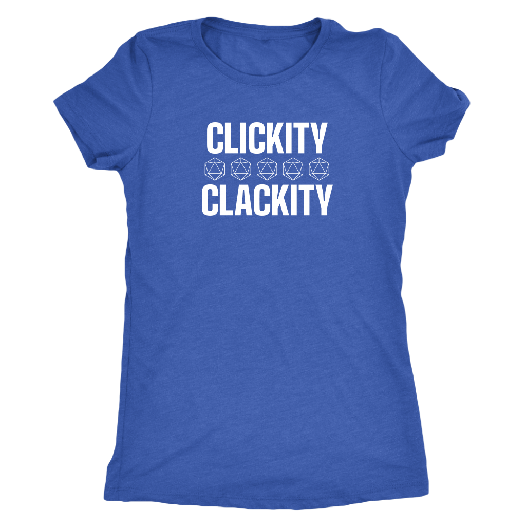 Clickity Clackity T-shirt  - Gemmed Firefly