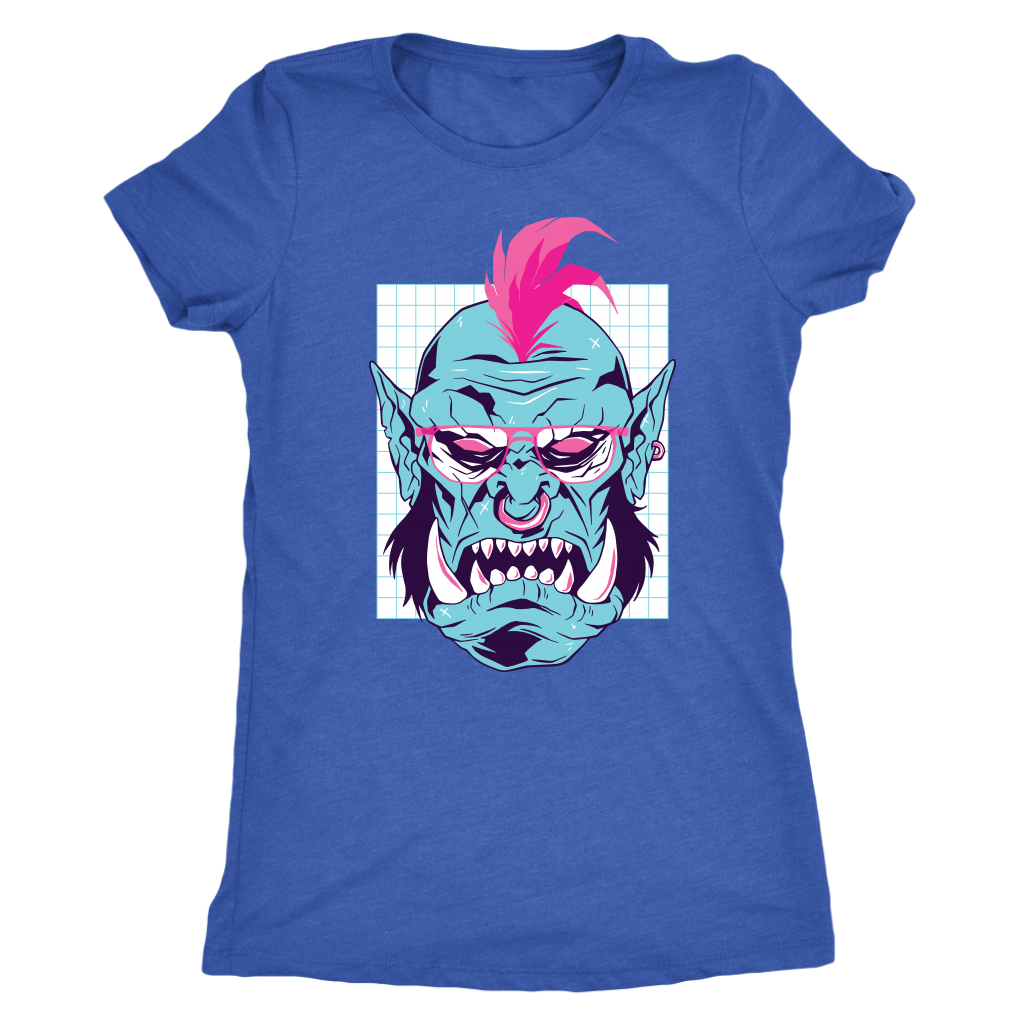 Vapor Orc Captain T-shirt  - Gemmed Firefly