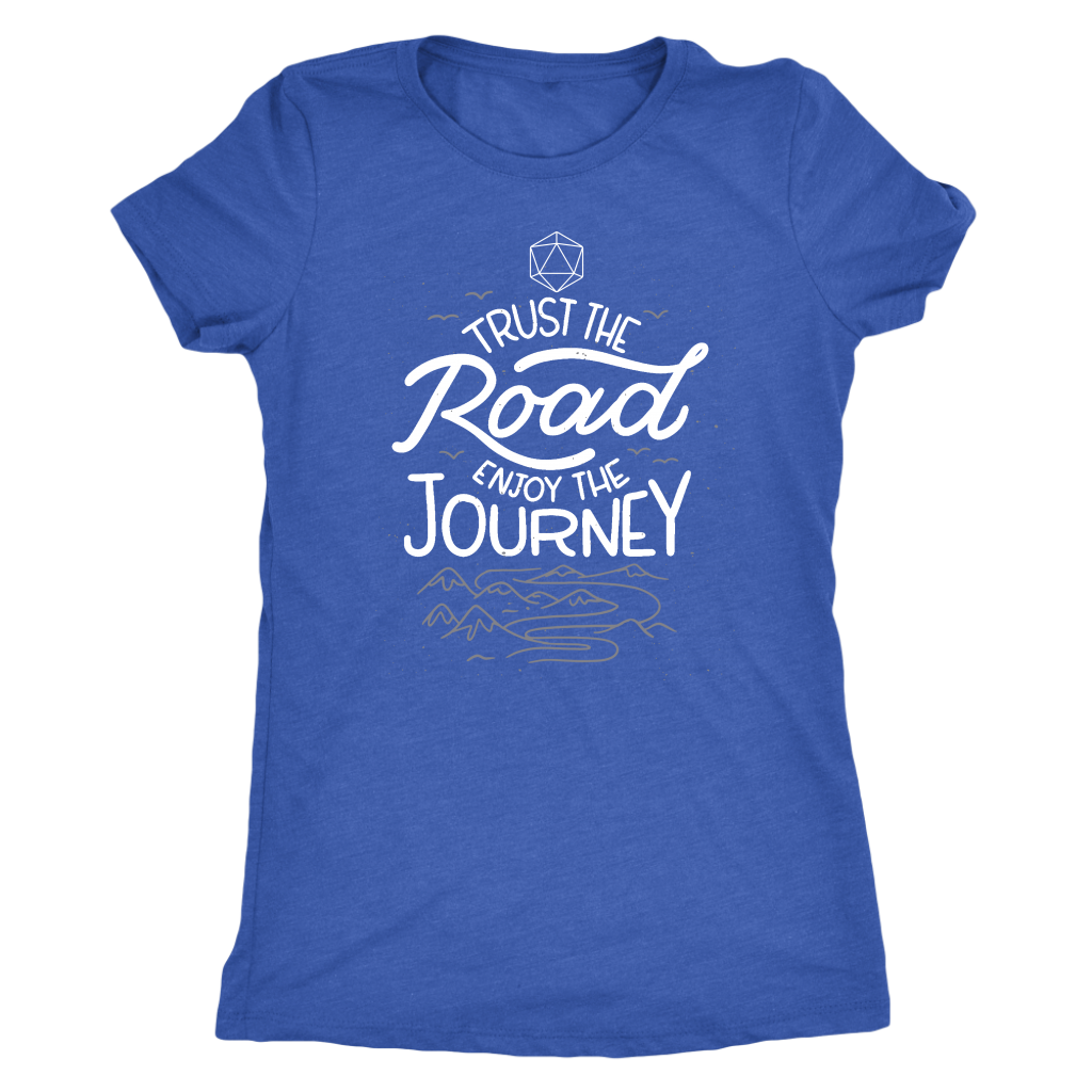 Trust the Road, Enjoy the Journey T-shirt  - Gemmed Firefly