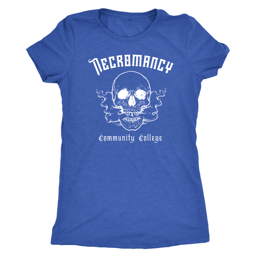 Necromancy Community College T-shirt  - Gemmed Firefly