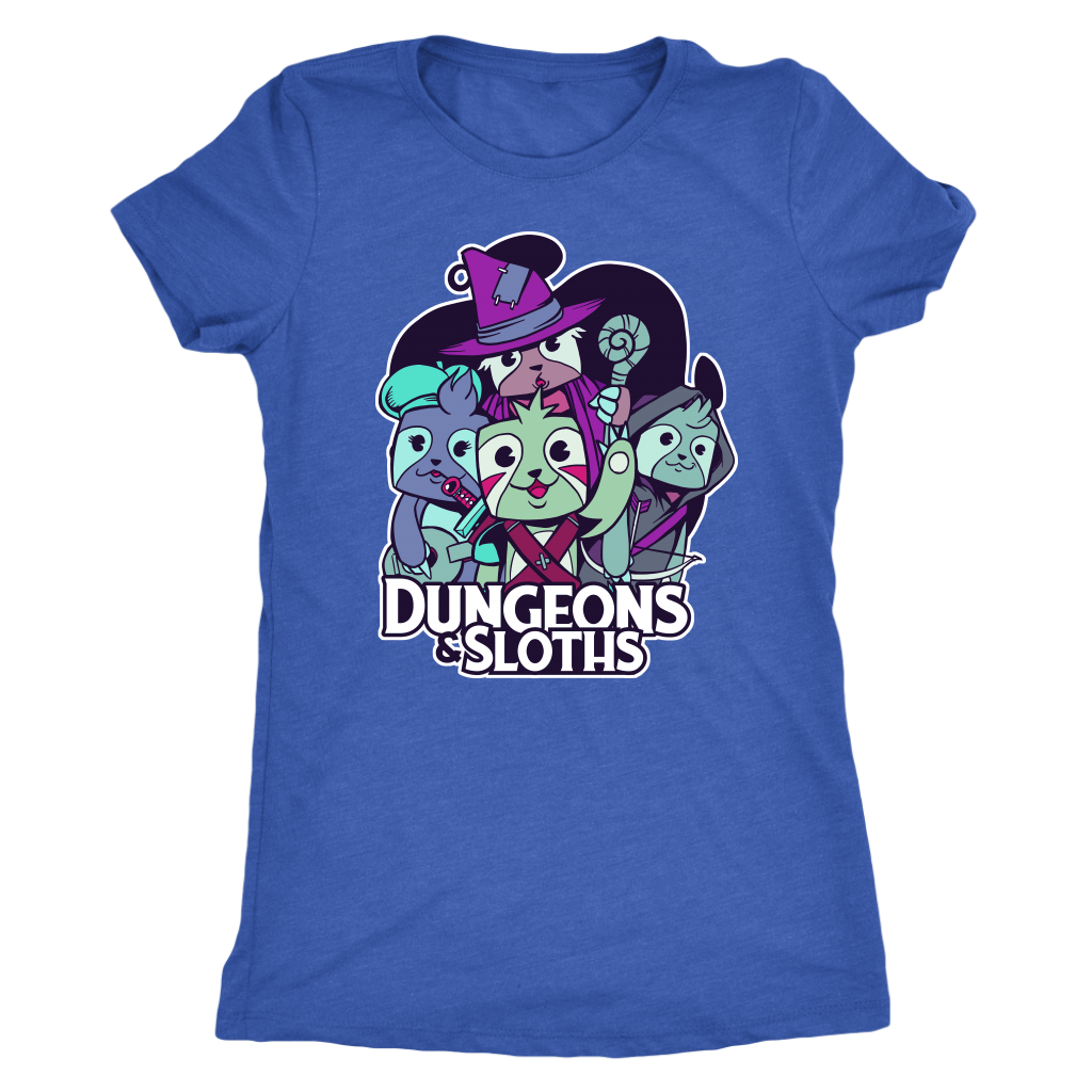Dungeons and Sloths T-shirt  - Gemmed Firefly