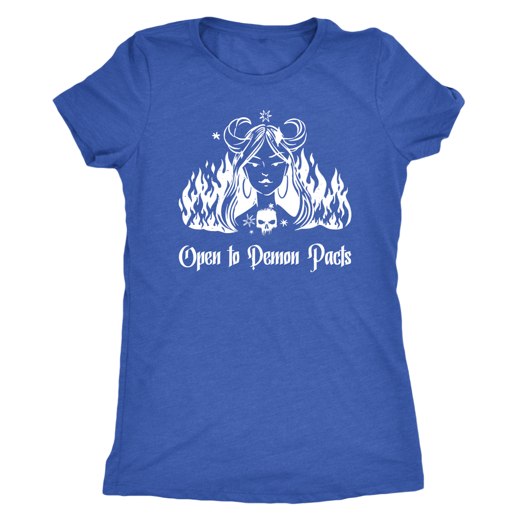 Open to Demon Pacts T-shirt  - Gemmed Firefly