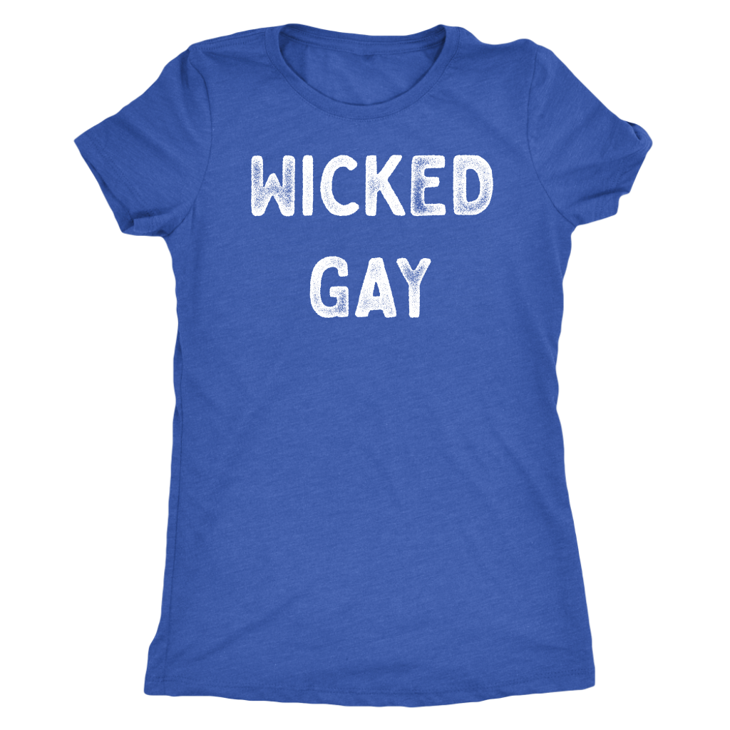 Wicked Gay T-shirt  - Gemmed Firefly