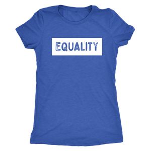 Equality Stencil Text T-shirt  - Gemmed Firefly