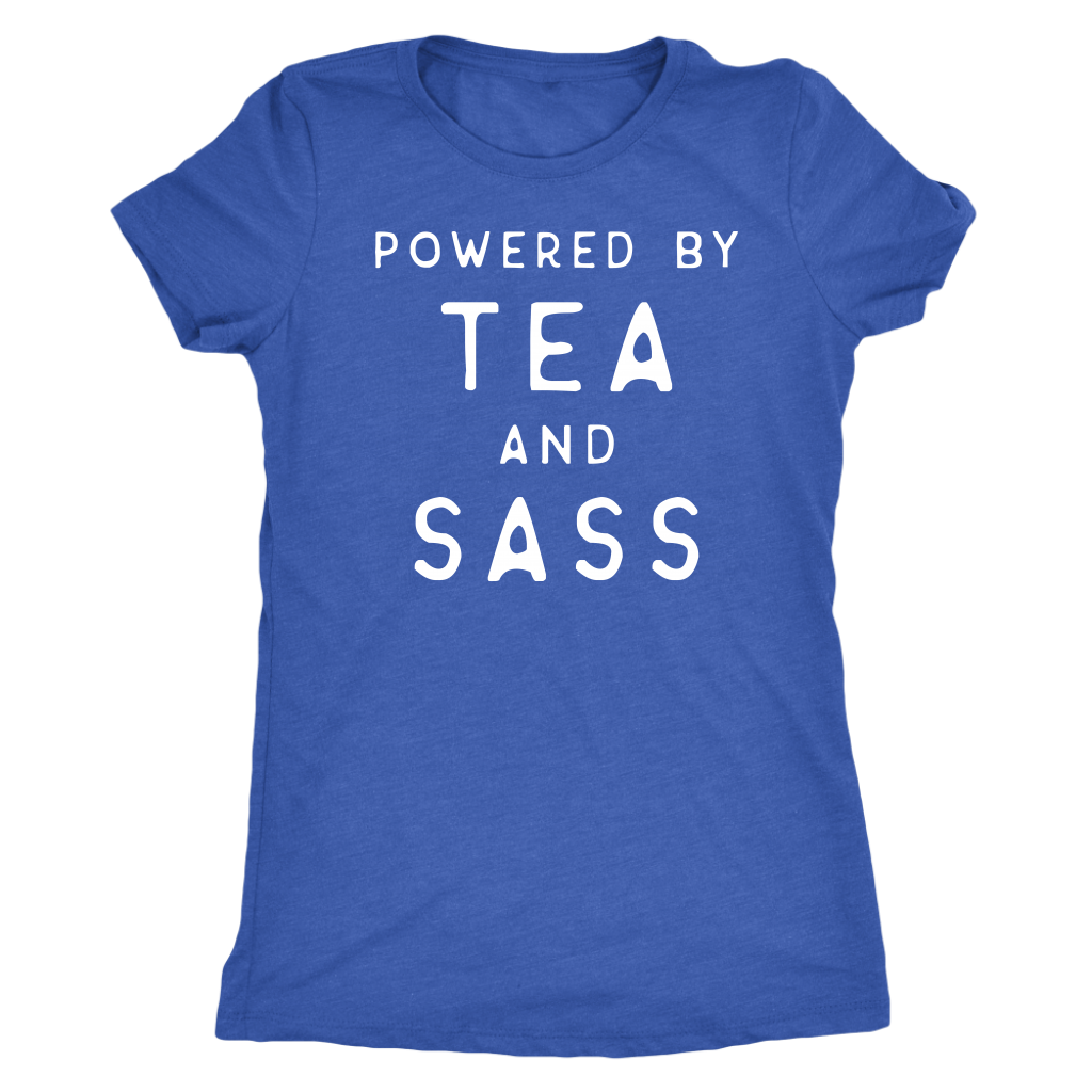 Powered by Tea and Sass T-shirt  - Gemmed Firefly