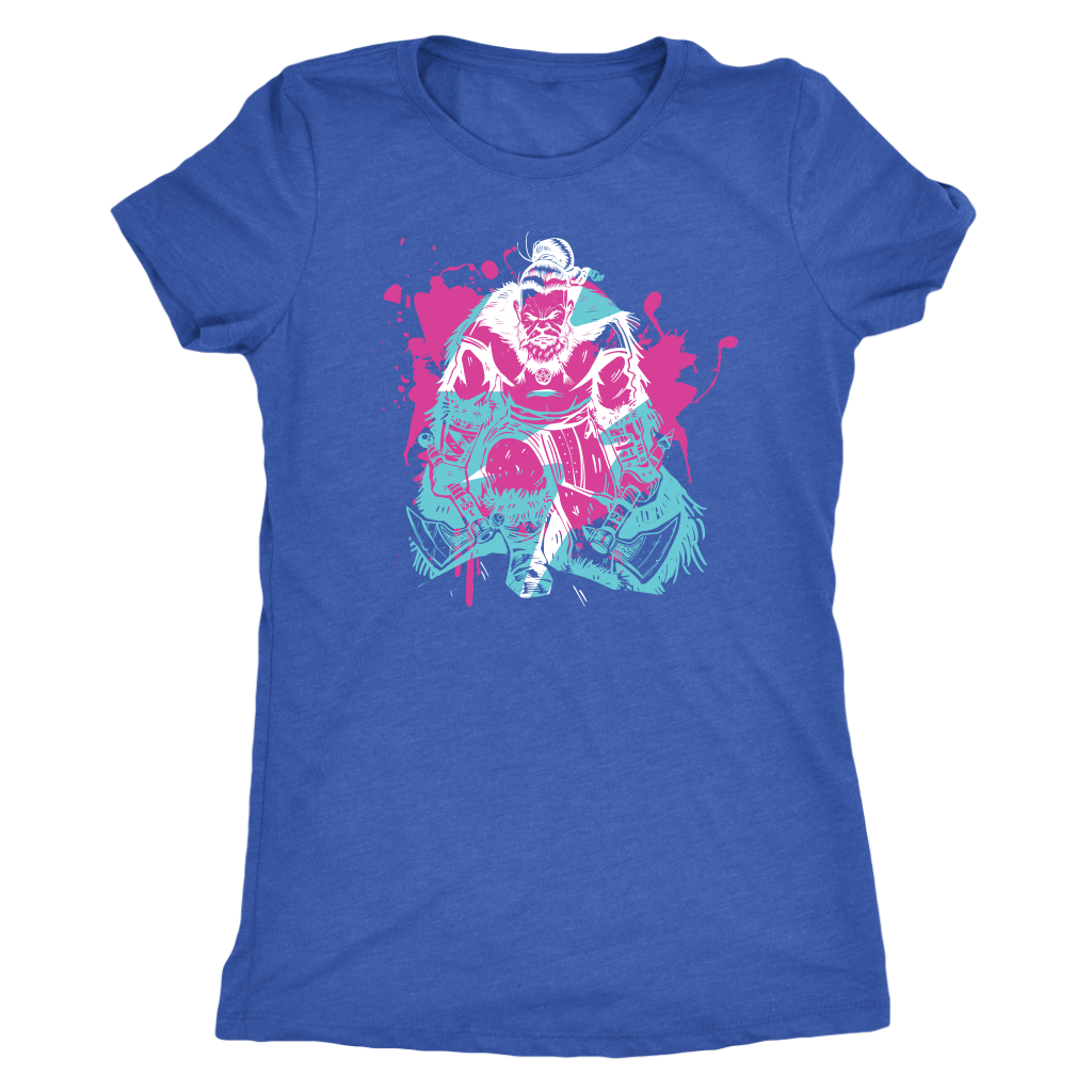 Berserker Paint Splash T-shirt  - Gemmed Firefly