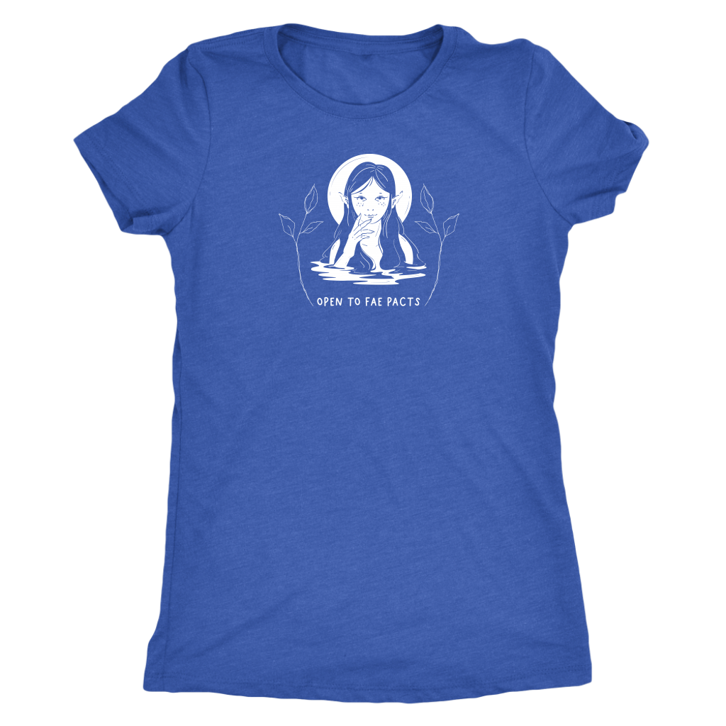 Open to Fae Pacts T-shirt  - Gemmed Firefly