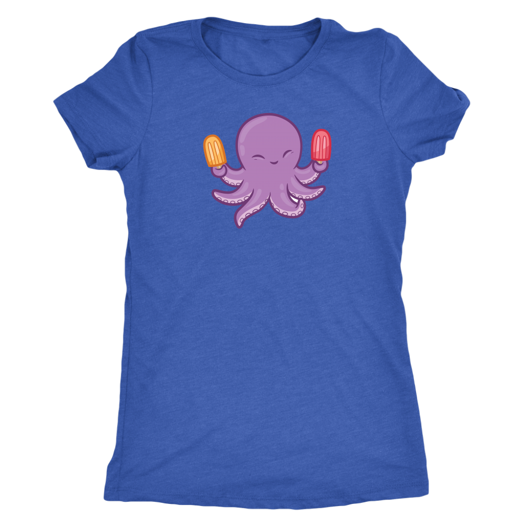 Octo-pops T-shirt  - Gemmed Firefly